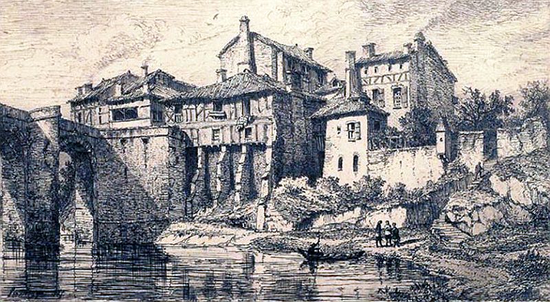Villeneuve-sur-Lot par L&eacute;on Drouyn