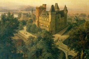 Chateau  par Sim&eacute;on Fort  1843.j