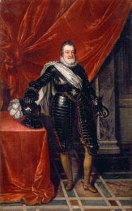 Henri IV en armure