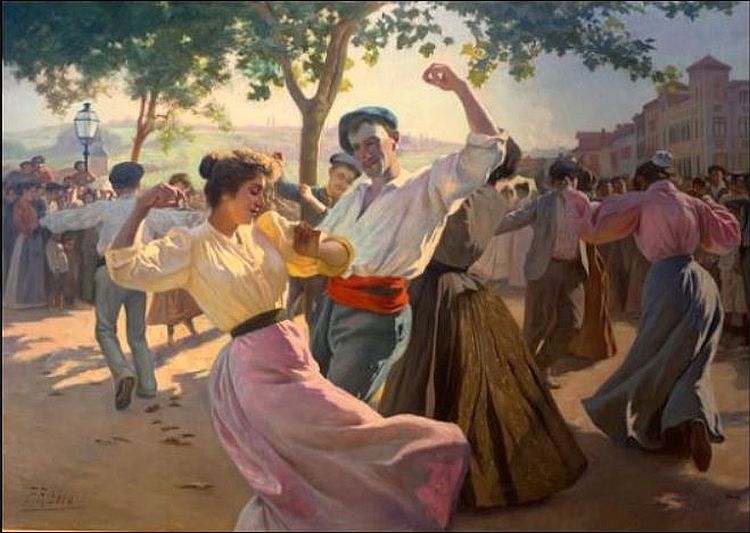 Paysage basque par Joseph Inguimberty.