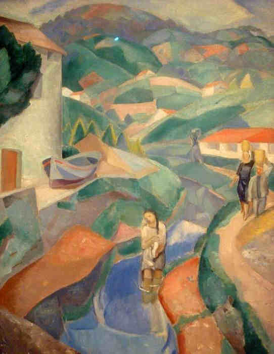 Les joies de la campagne basque.