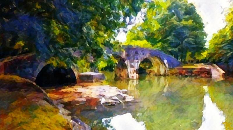 Ascain, pont romain par Dan Kopel