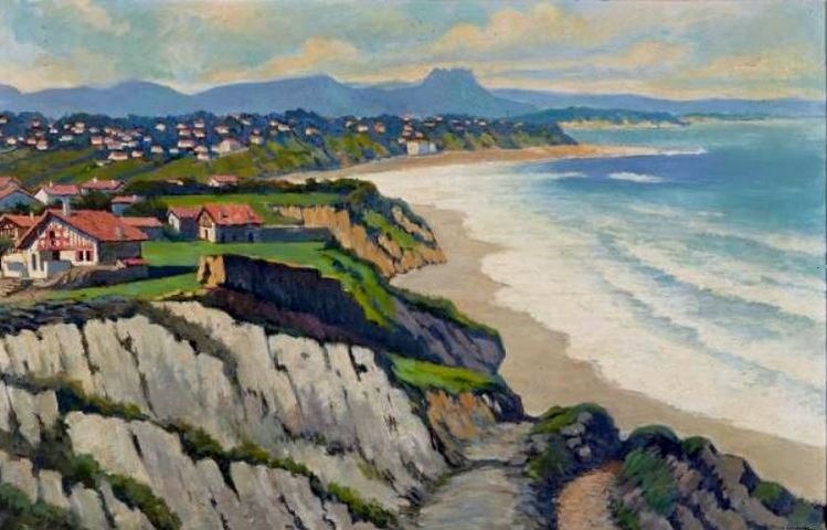 Baie de Bidart p)ar Pierre Labrouche