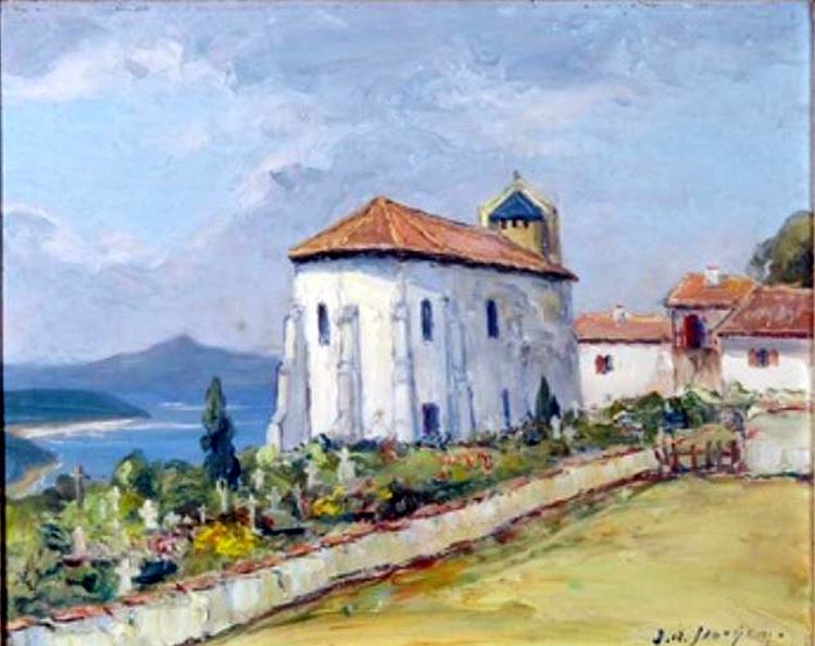 Eglise de Bidart par Jean Roger Sourgen