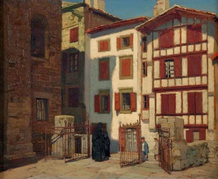 Lavoir &agrave; Ascain par Xalo