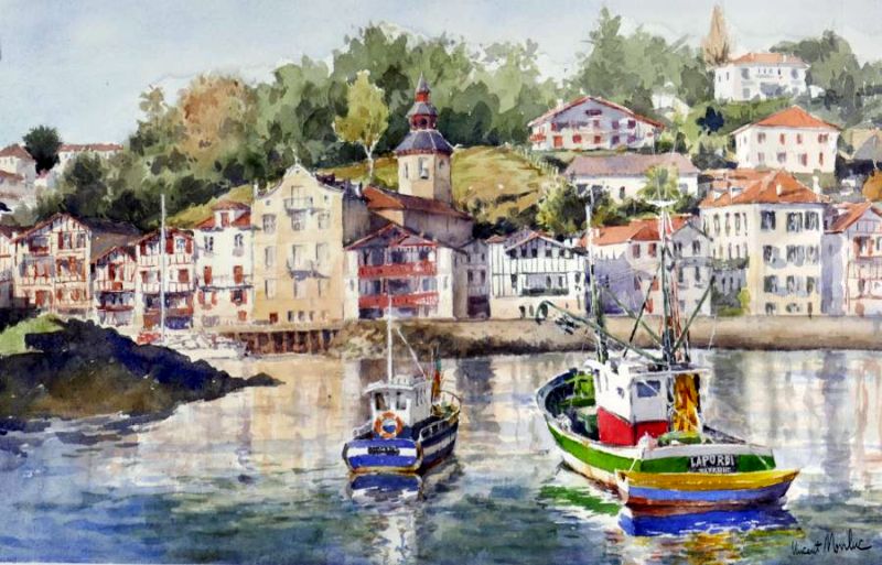 Lavoir &agrave; Ascain par Xalo