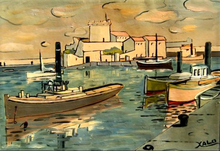 Lavoir &agrave; Ascain par Xalo