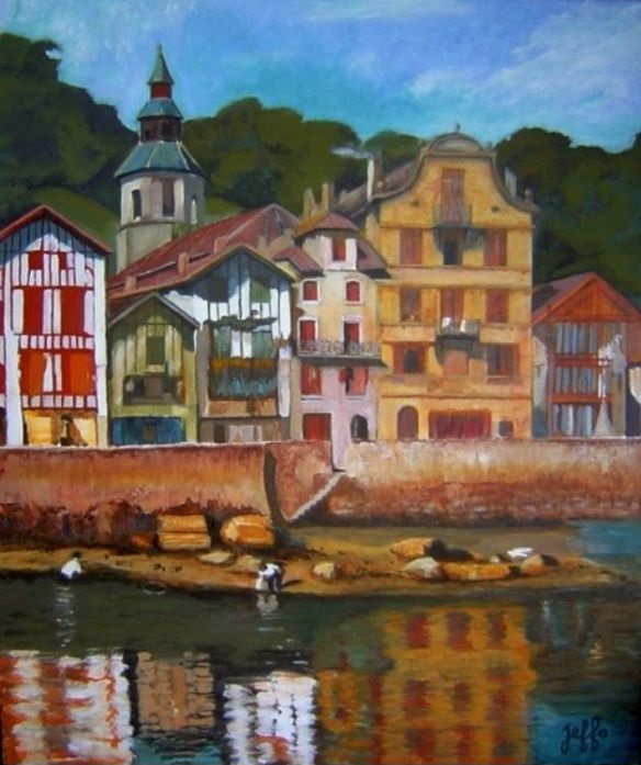 Lavoir &agrave; Ascain par Xalo