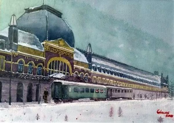 Gare de Canfranc par Colecas