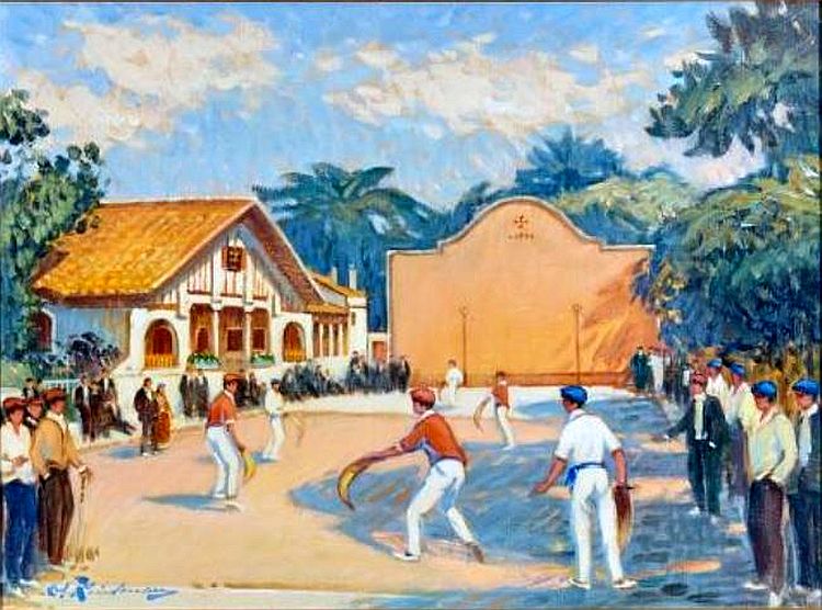 Chistera Guethary Martin Lindenau