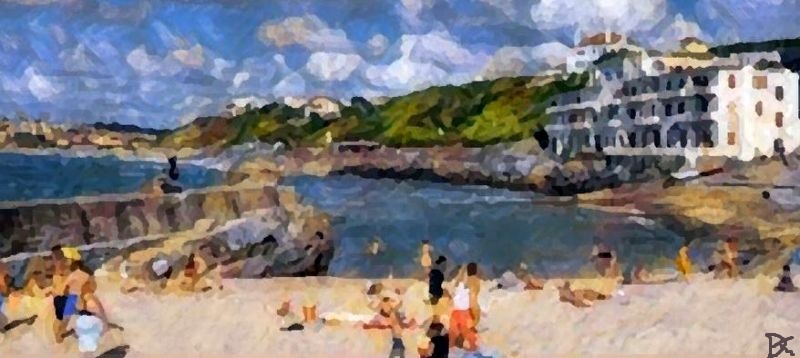 plage Gu&eacute;thary by Kopel