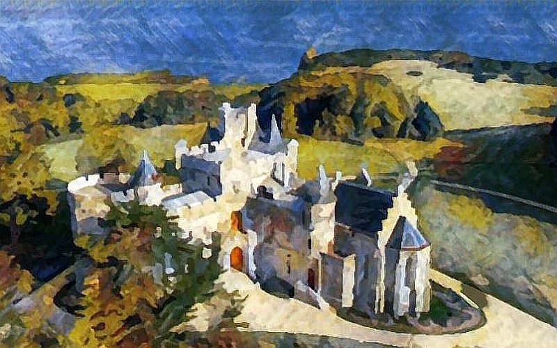 Chateau d'Abbadia par Dan Kopel