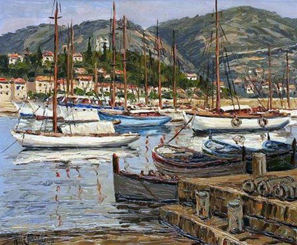 Port Hendaye par Adrien de Chanteloup