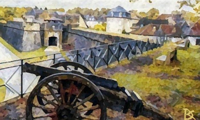 Remparts de Navarrenx par Dan Kopel