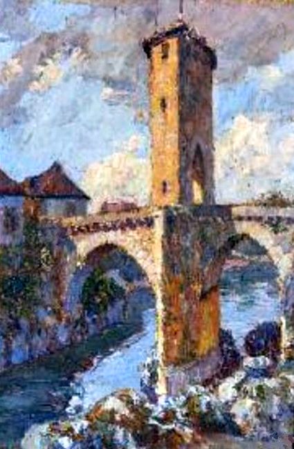 Lavoir &agrave; Ascain par Xalo