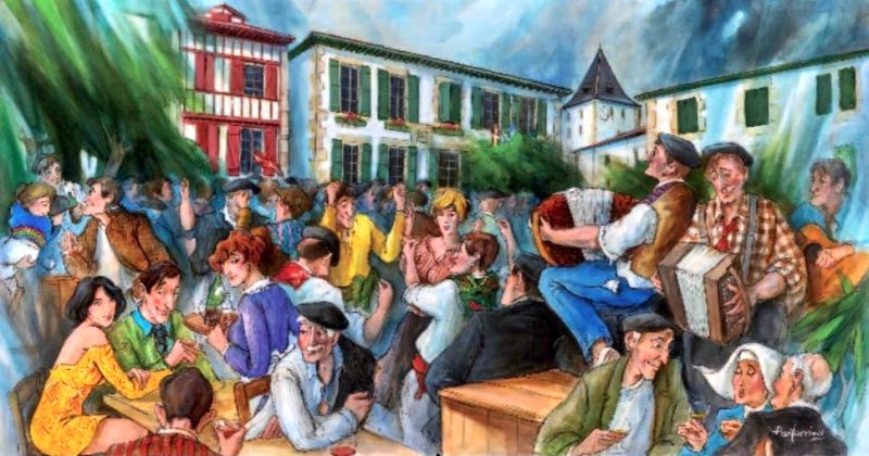 Sare par Martin Laurent  Partarrieu