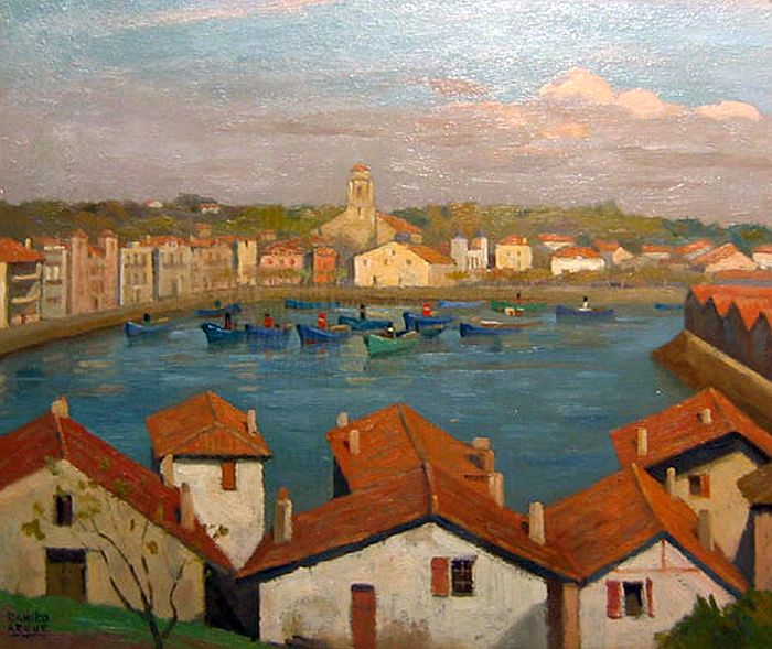 Saint-Jean-de-Luz par  Ramiro Arrue