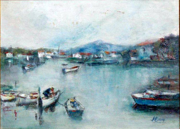 Saint-Jean-de-Luz par Jeanne Brun