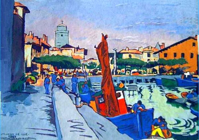 Saint-Jean-de-Luz par  Jean Montemont