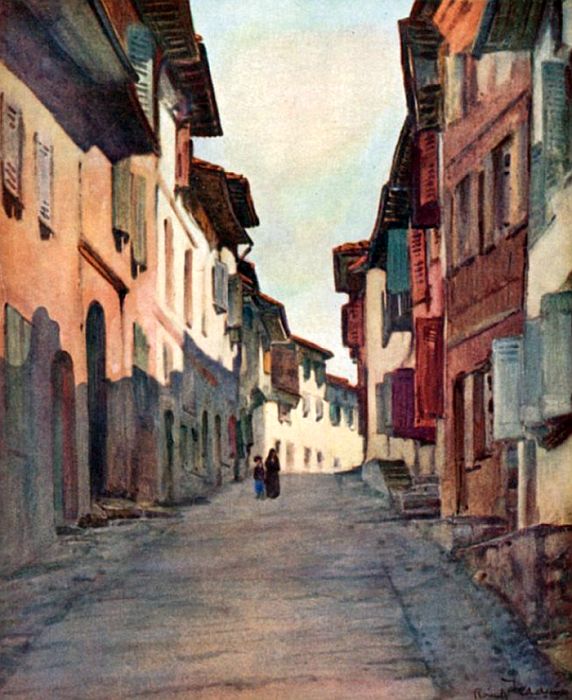 Saint-Jean-Pied-de-Port par  Arthur Romilly Fedden 