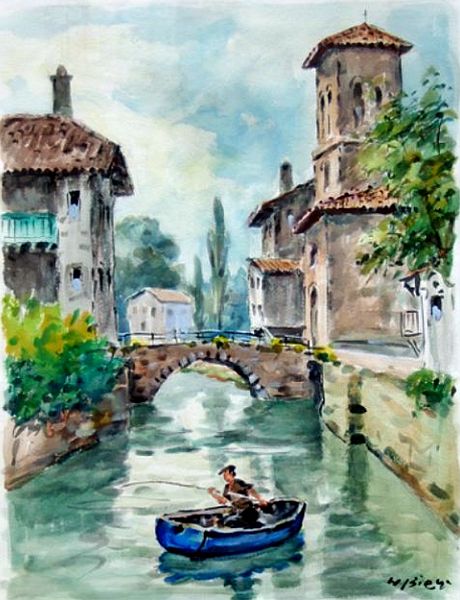 Saint-Jean-Pied-de-Port par William ,Behn 