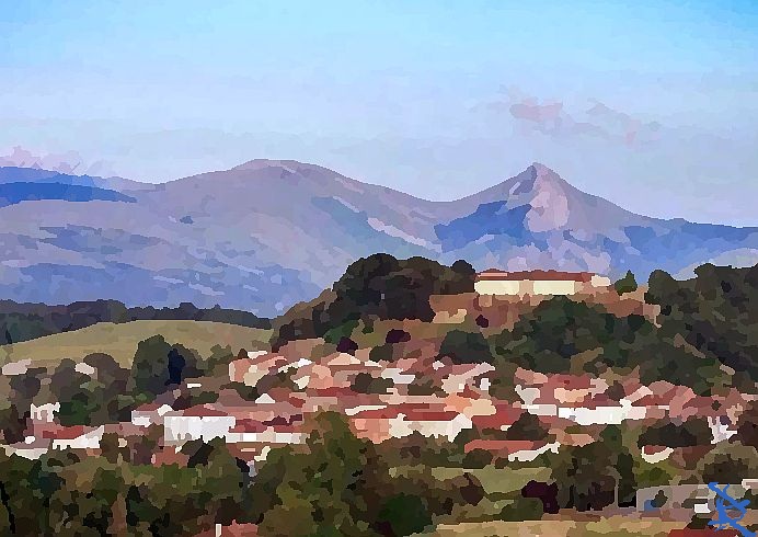 Vue St-Jean-Pied-de-Port par Dan Kopel