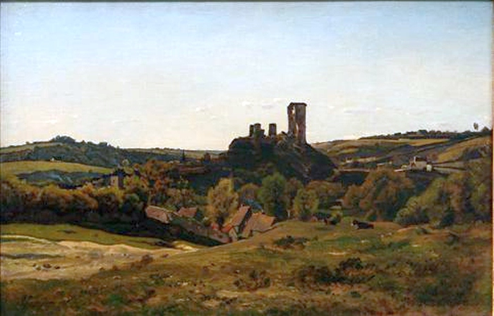 Chateau de H&eacute;risson Henri Joseph Harpignies