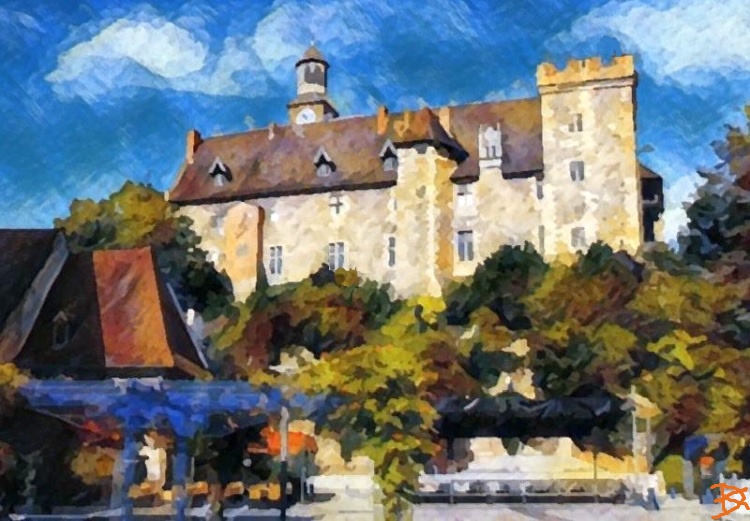 Chaterau de Montlu&ccedil;on par Dan Kopel 