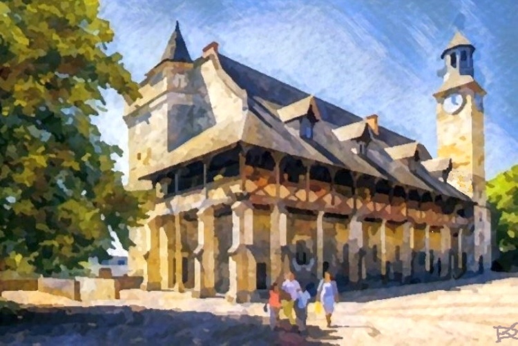 Chaterau de Montlu&ccedil;on par Dan Kopel 