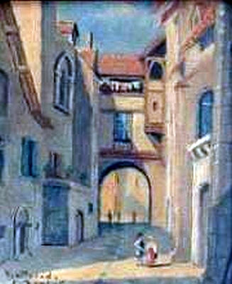 Rue de Montlu&ccedil;on par Emile Boulet