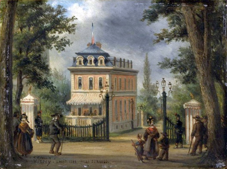 Villa Strauss &agrave; Vichy par Jean Baptiste  Moullin