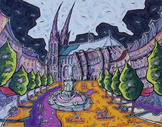 Clermont-Ferrand place de la Victoire par Alkaplan