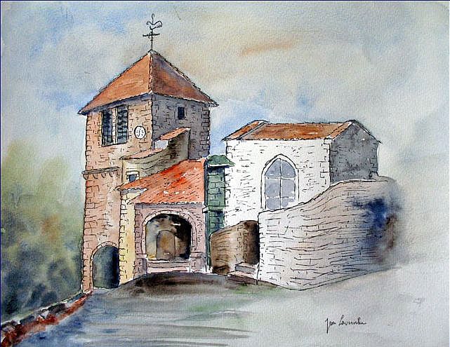 Eglise St-Maurice &agrave; Usson