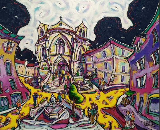 La Chaise Dieu par Alkaplan