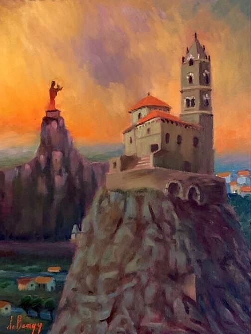 Eglise St-Michel le Puy en Velay par Patrick de Bengy