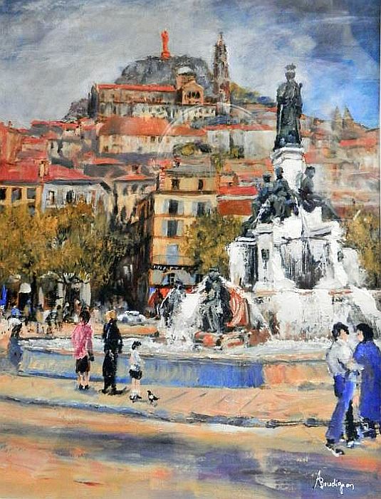 Le Puy-en-Velay par Auguste Boudignon