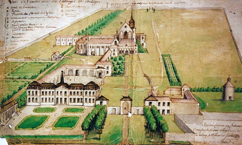 ancienne abbaye de Pontigny