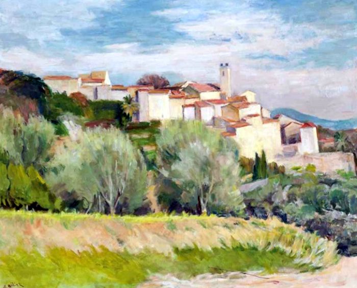 Chateauneuf par Adolphe Milich