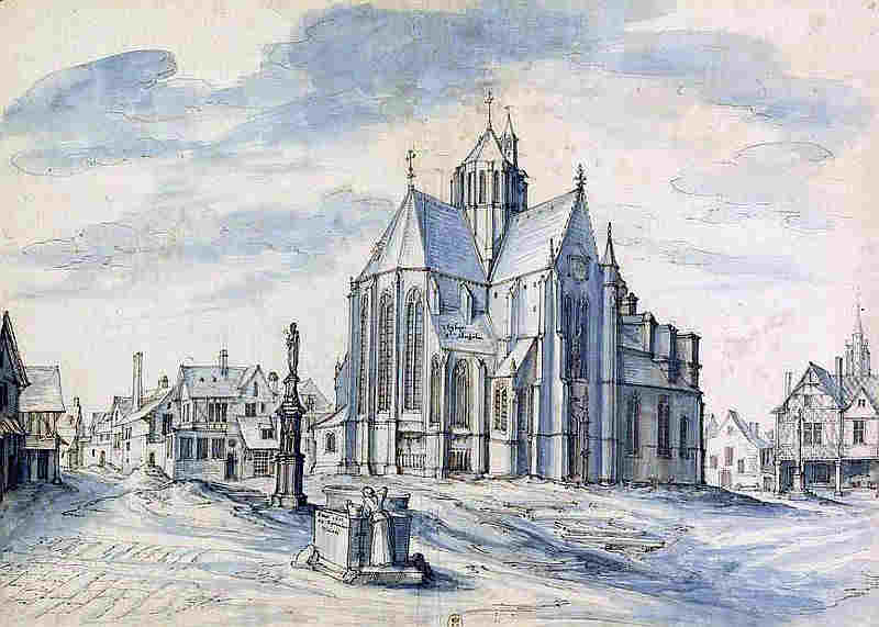 Eglise St-Michel de Dijon par Etienne Martellange