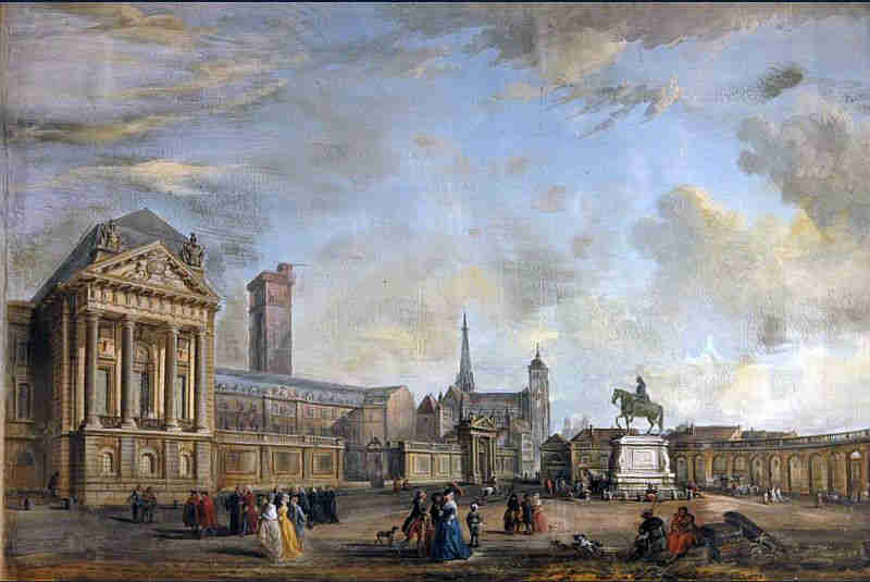 PLace Royale &agrave; Dijon  par JB Lallemand