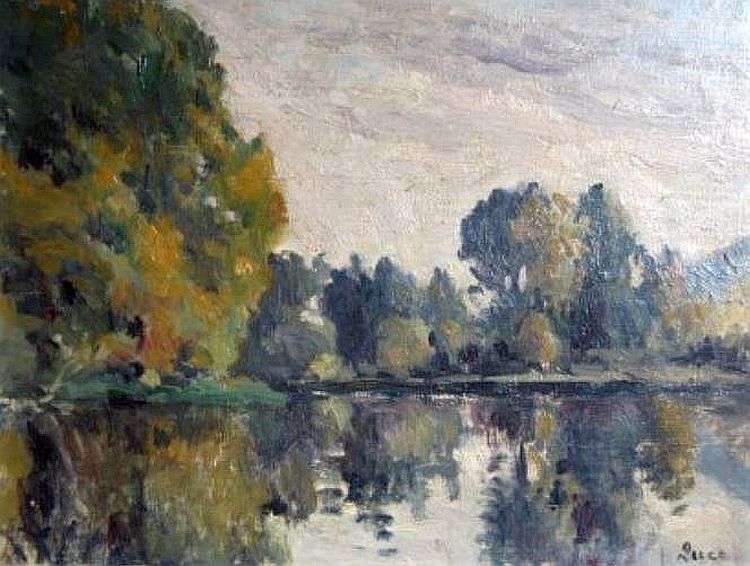 La Cure &agrave; Bessy par Maximilien Luce