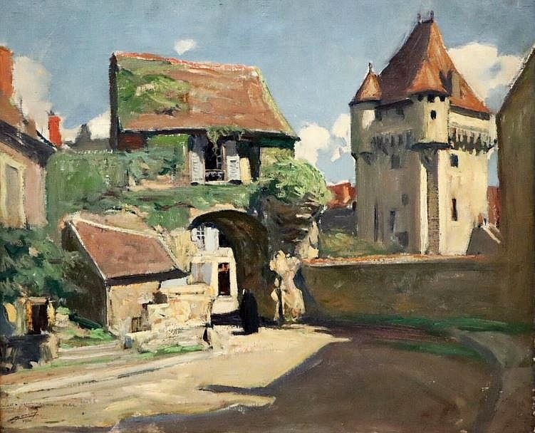 La porte du Croux par Lucien Hector  Jonas