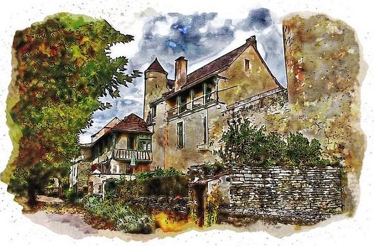 Noyers-sur-Serein parChristian Hery