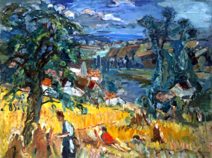 Paysage de Bourgogne par Michel Kiko&iuml;ne
