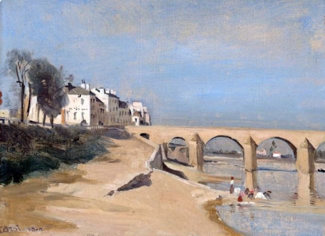 Macon par Camille Corot
