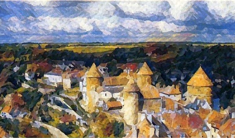 Ch&acirc;teau de Semur en Auxois par Dan Kopel