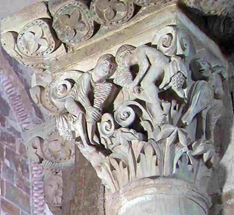 chapiteau basilique de Vezelay