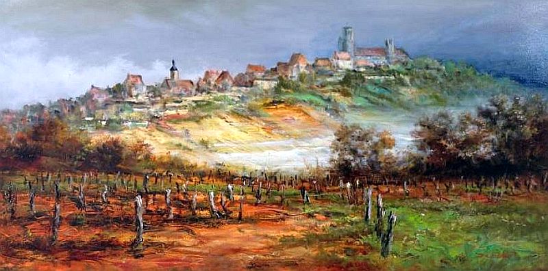La colline &eacute;ternelle de Vezelay par Denis Canut