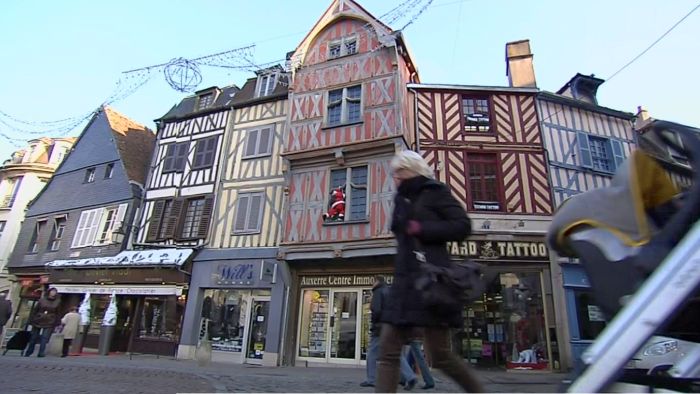 Maisons &agrave; colombages Auxerre