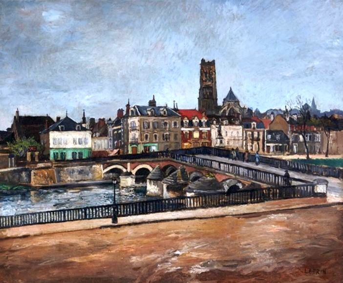 Auxerre par Marcel Fran&ccedil;ois Leprin